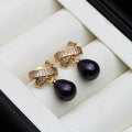 Boucles d'Oreilles Perles Naturelles