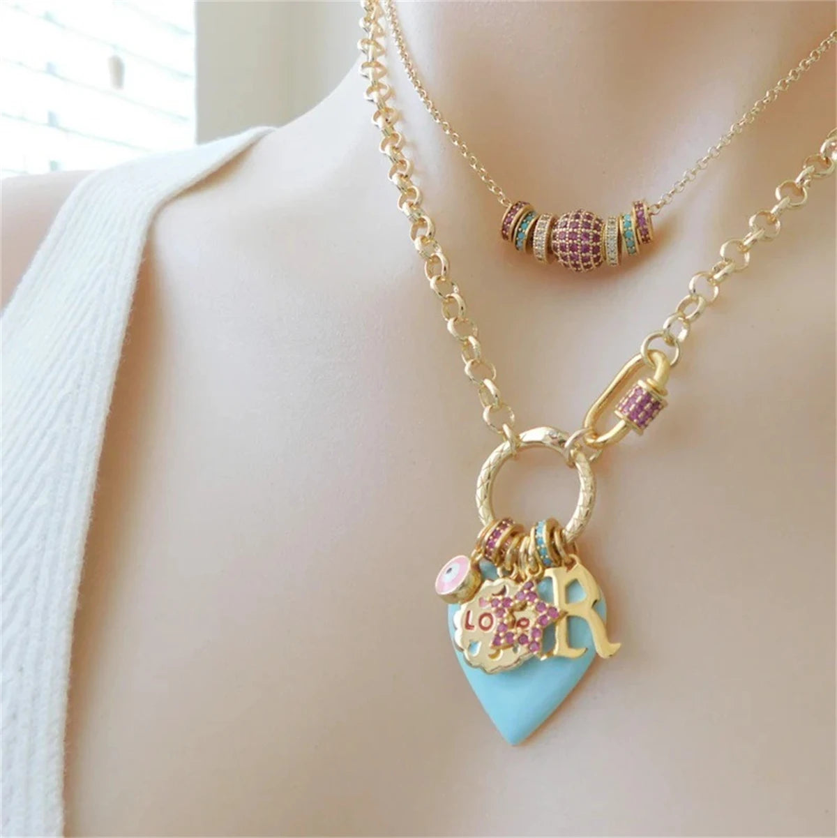 Collier Cœur Intemporel